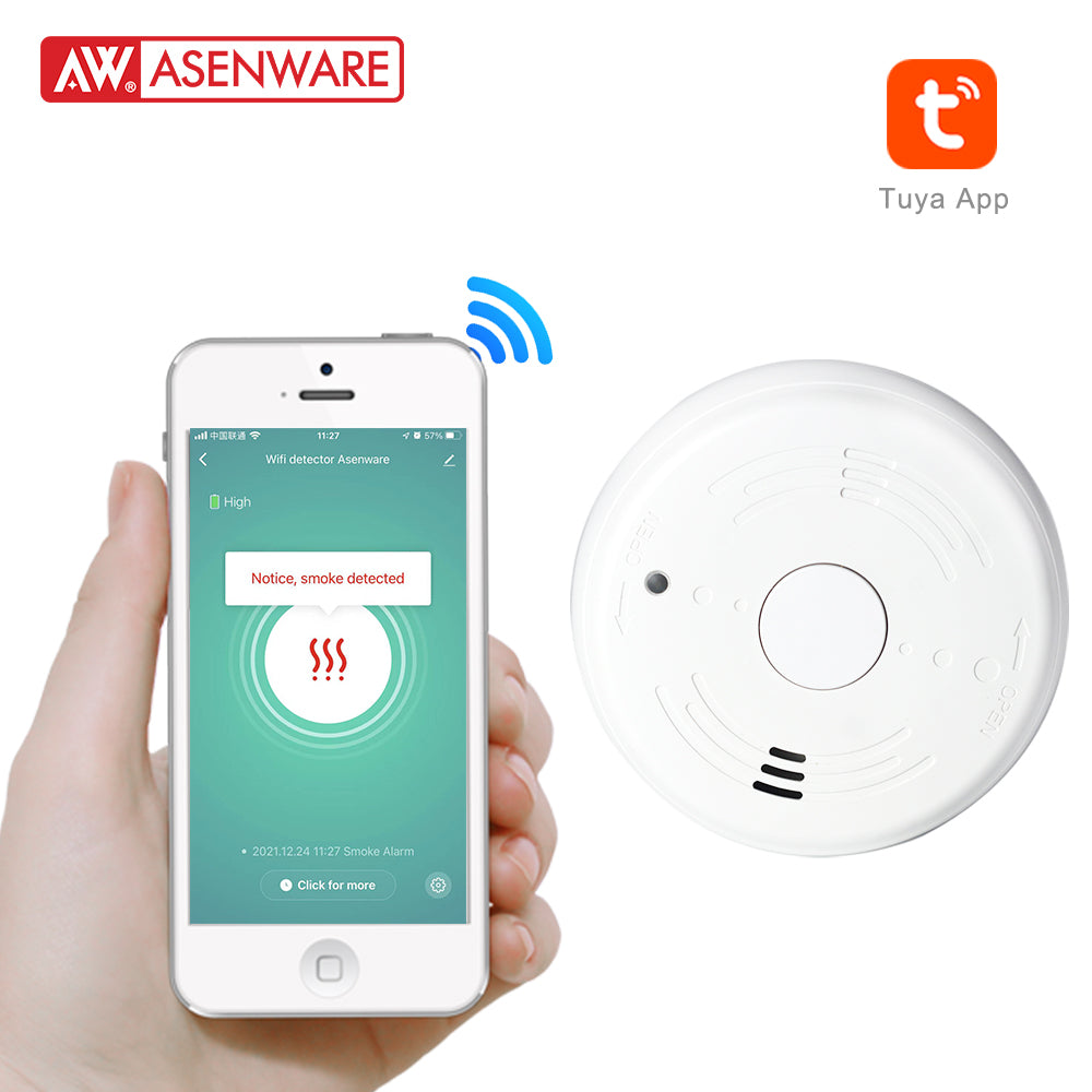 Asenware Wi-Fi Smart Smoke Detector