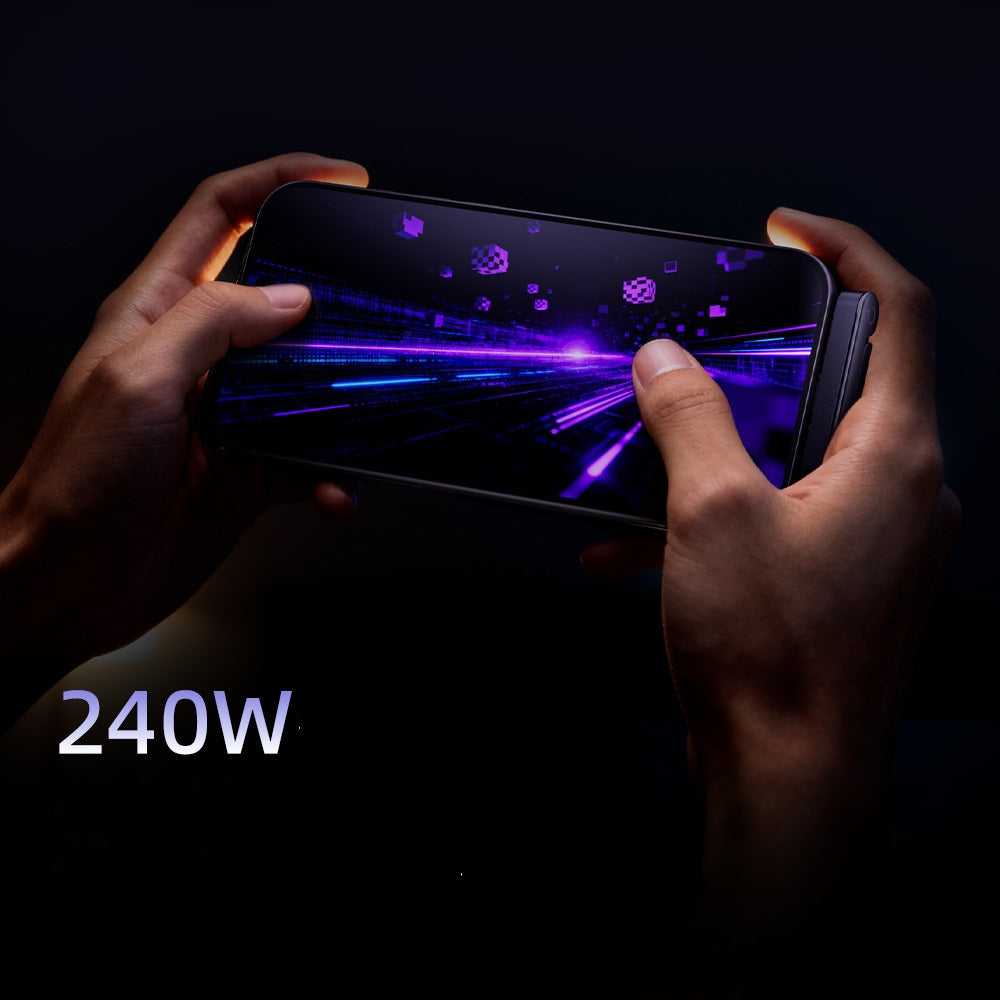 240W Type-C PD3.0 Fast Charge with Rotatable Phone Stand