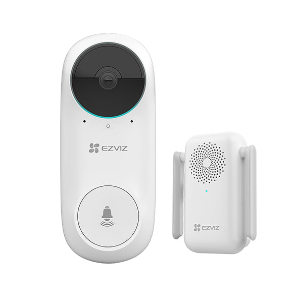 EZVIZ DB2C Kit - Wi-Fi Video Doorbell with Chime