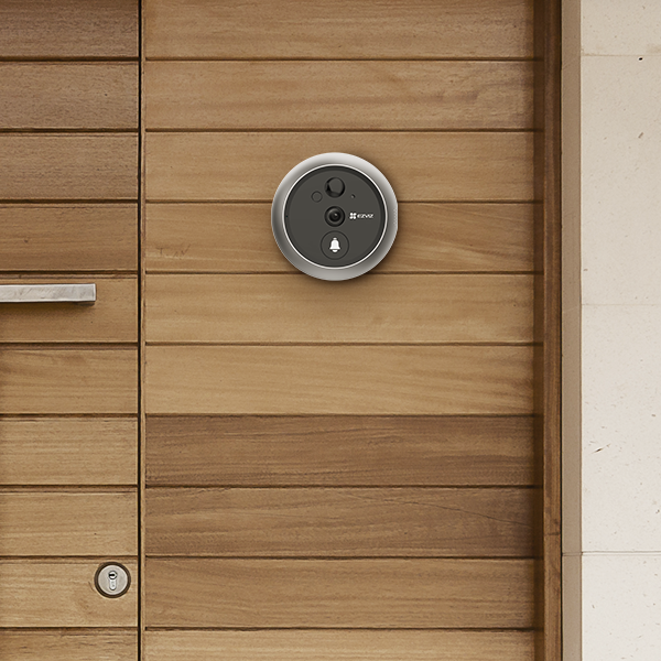 EZVIZ DP2 2K Wire-free Peephole Doorbell